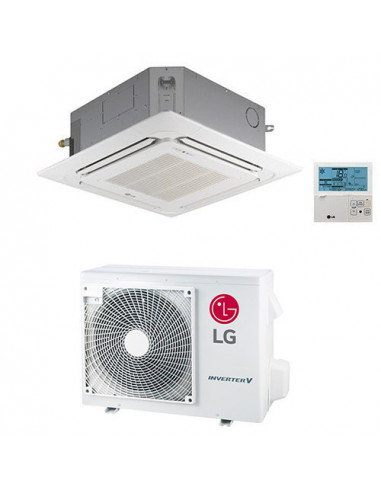 Climatizzatore Condizionatore LG Cassetta 4 vie Standard Inverter R32 9000 BTU CT09F classe A++/A+ - Climaway