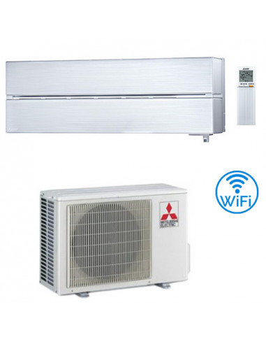 Climatizzatore Condizionatore Mitsubishi Kirigamine Style Bianco Perla Wifi MSZ-LN25VGV 9000 BTU INVERTER classe A+++ /A+++ -...