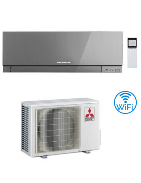 Climatizzatore Condizionatore Mitsubishi Kirigamine Zen Wifi Argento MSZ-EF25VGKS 9000 BTU INVERTER classe A+++ /A++ NOVITÁ -...