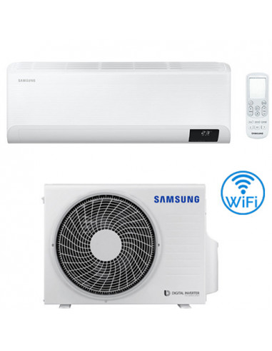 Climatizzatore Condizionatore Samsung CEBU Wifi R32 9000 BTU AR09TXFYAWK INVERTER classe A++/A+ NOVITÁ - Climaway