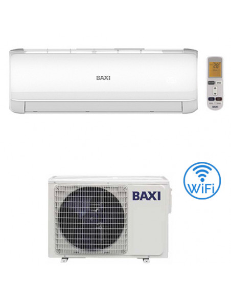 Climatizzatore Condizionatore Baxi Dream Wifi R32 9000 BTU DSGNW25 INVERTER classe A+++/A++ - Climaway