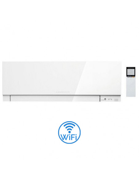 Climatizzatore Condizionatore Mitsubishi Inverter Unità Interna a parete per multisplit serie Kirigamine Zen Wifi Bianco 9000...