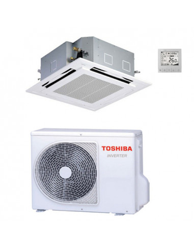 Climatizzatore Condizionatore Toshiba Cassetta Standard 90x90 R32 Inverter monosplit 18000 BTU RAV-RM561UTP-E NOVITÁ Classe A...