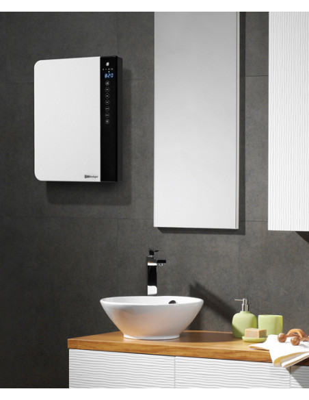 Termoventilatori da bagno a parete con controllo digitale Radialight Windy 1800W - Climaway