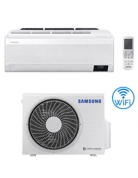 Climatizzatore Condizionatore Samsung Inverter R32 Windfree Pure 1.0 Wifi 12000 BTU AR12AXKAAWKNEU classe A++/A++ NOVITÁ - Cl...