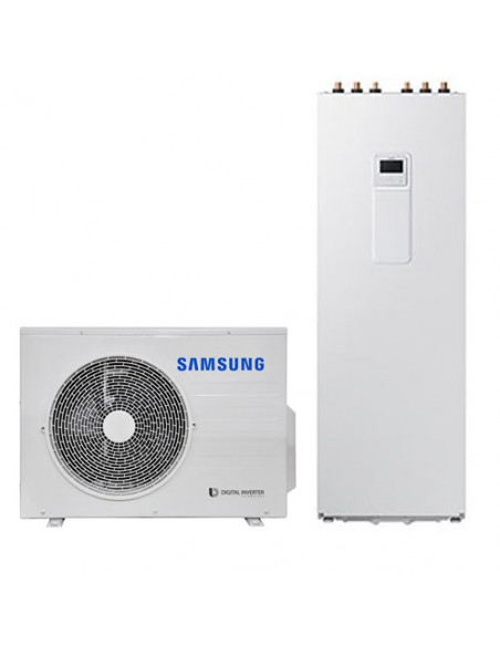 Samsung EHS Split con unità esterna monofase R32 AE060RXEDEG/EU più unità interna ClimateHub AE200RNWSEG/EU capacità 6,5 Kw (...