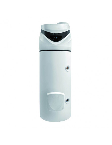 Pompa di calore monoblocco inverter Ariston serie Nimbus Pocket 50M con scaldacqua a pompa di calore Ariston Nuos Primo HC 24...
