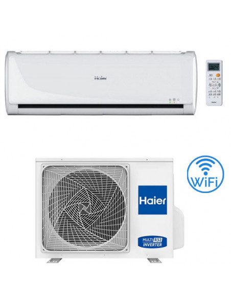 Climatizzatore Condizionatore Monosplit Inverter Haier Geos Plus Wifi R32 9000 BTU AS25THMHRA classe A++/A+ - Climaway