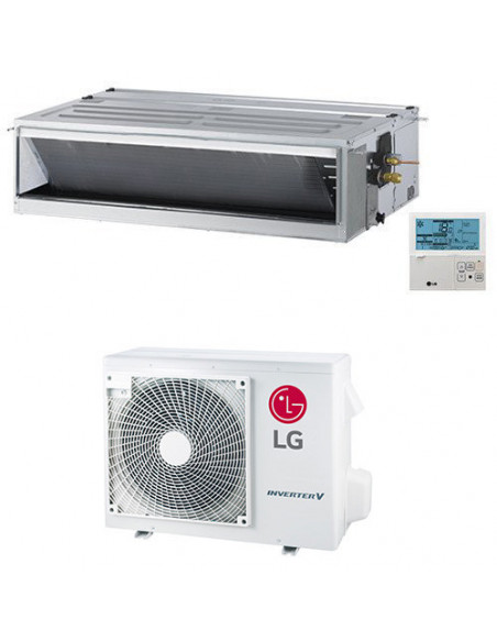 Climatizzatore Condizionatore LG Canalizzabile Alta Prevalenza Compact Inverter R32 18000 BTU CM18F classe A++/A+ con cession...