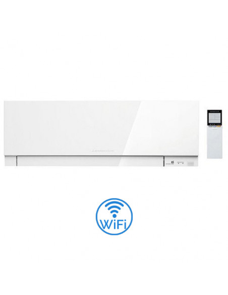 Climatizzatore Condizionatore Mitsubishi Kirigamine Zen Wifi Bianco Penta Split Inverter 9000 + 9000 + 9000 + 9000 + 12000 BT...