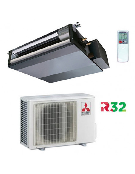 Climatizzatore Condizionatore Mitsubishi Canalizzabile SEZ-M25DA R32 9000 BTU INVERTER classe A/A con cessione del credito / ...