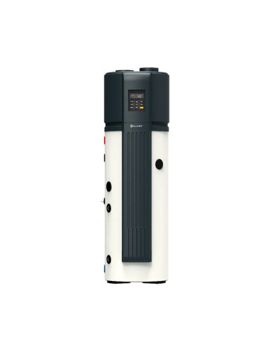 Scaldacqua in pompa di calore per produzione acqua calda sanitaria Clivet serie Aqua Plus SWAN-2 300S da 280/300L con serpent...