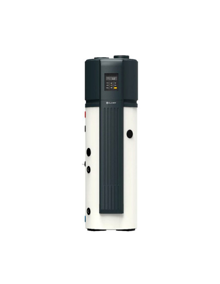 Scaldacqua in pompa di calore per produzione acqua calda sanitaria Clivet serie Aqua Plus SWAN-2 300S da 280/300L con serpent...