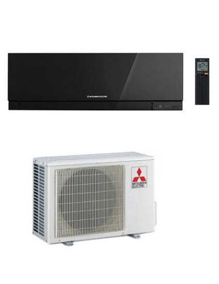 Climatizzatore Condizionatore Mitsubishi Kirigamine Zen Wifi Nero MSZ-EF25VGKB 9000 BTU INVERTER classe A+++ /A++ NOVITÁ - Cl...