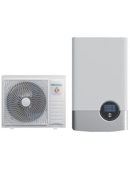 Hisense pompa di calore Hi-Therma Split con modulo idronico Capacità 8,9 kw AHW-060HCDS1 (Pompa di calore idronica inverter) ...