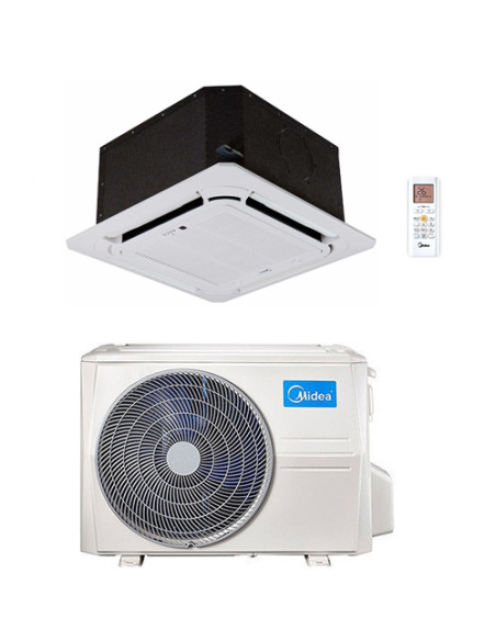 Climatizzatore Condizionatore Midea Cassetta 4 vie Compatta R32 18000 BTU MCA3U-18HRFNX(GA) INVERTER Classe A++/A+ - Climaway