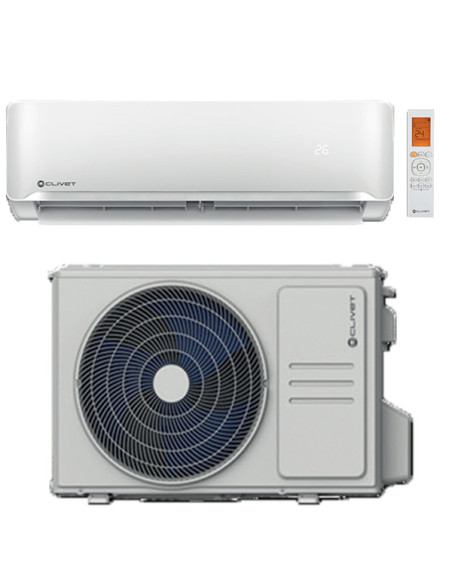 Climatizzatore Condizionatore Clivet Essential 2 R32 18000 btu AAKLQ40001 - IL3-XY53M Inverter Classe A++/A+ - Climaway