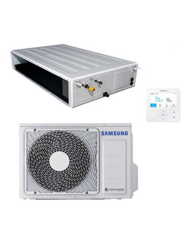 Climatizzatore Condizionatore Samsung Canalizzabile Monosplit Inverter a media prevalenza R32 12000 BTU AC035RNMDKG/EU Classe...