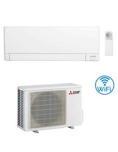 Climatizzatore Condizionatore Mitsubishi MSZ-AY Wifi MSZ-AY35VGKP con esterna MUZ-AP35VG 12000 BTU INVERTER classe A+++/A++ N...