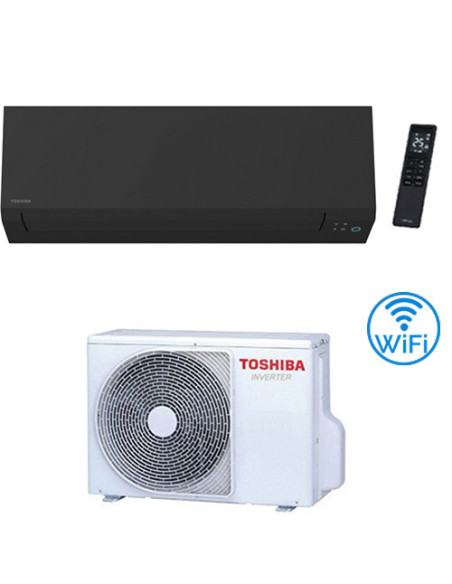 Climatizzatore Condizionatore Toshiba Shorai Edge Black Wifi R32 10000 ( 9000 ) BTU RAS-B10G3KVSGB-E DC HYBRID INVERTER NOVIT...