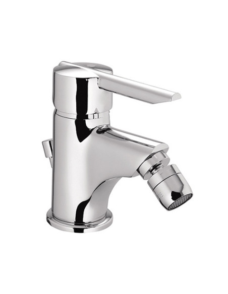 Rubinetto Miscelatore monoforo per bidet serie Serena Piralla con scarico automatico 0SE00094A16 cromato - Climaway