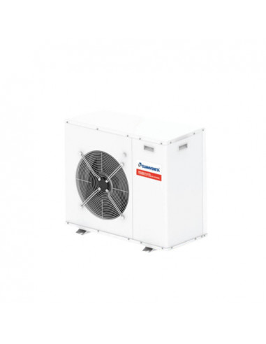 Pompa di calore Monoblocco reversibile aria-acqua Mitsubishi Climaveneta i-BX-N004M Monofase Potenza frigorifera 4,2 kW Gas R...