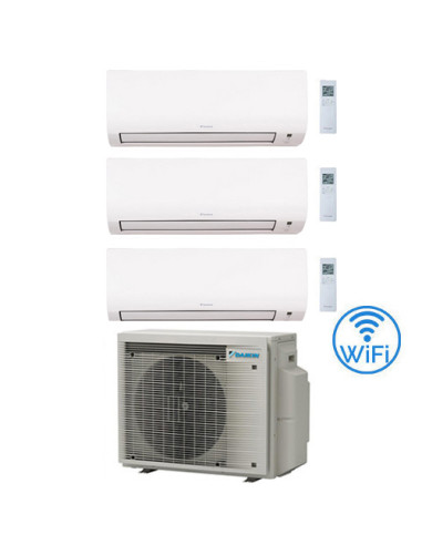 Climatizzatore GARANZIA ITALIA Daikin Comfora WIFI INCLUSO Trial Split Inverter 9000 + 9000 + 9000 BTU con U.E. 3MXM52A9 Clas...