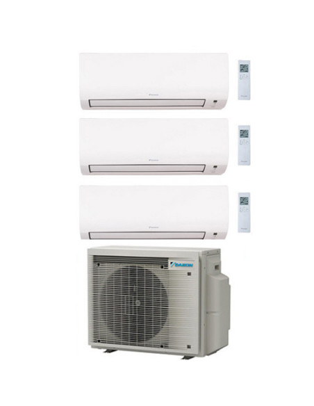 Climatizzatore GARANZIA ITALIA Daikin Comfora WIFI INCLUSO Trial Split Inverter 9000 + 9000 + 9000 BTU con U.E. 3MXM52A9 Clas...