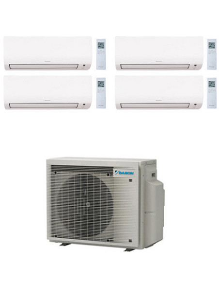 Climatizzatore GARANZIA ITALIA Daikin Comfora WIFI INCLUSO Quadri Split Inverter 7000 + 7000 + 9000 + 9000 BTU con U.E. 4MXM6...