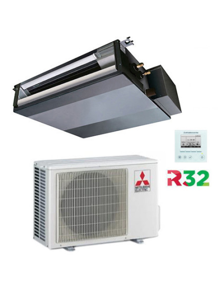 Climatizzatore Condizionatore Mitsubishi Canalizzabile SEZ-M25DA R32 9000 BTU INVERTER classe A/A CON COMANDO A FILO - Climaway