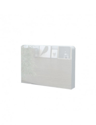 Ventilconvettore a pavimento da arredo Ideal Clima Fan Coil Slim - Sottile Glass 250 Dc Inverter Bianco TSG02D Pot. Frig. Max...